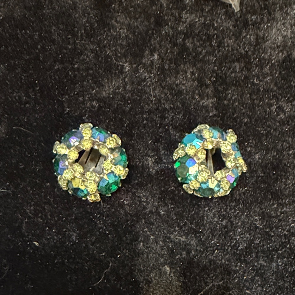 Elegant Crystal Stud Earrings